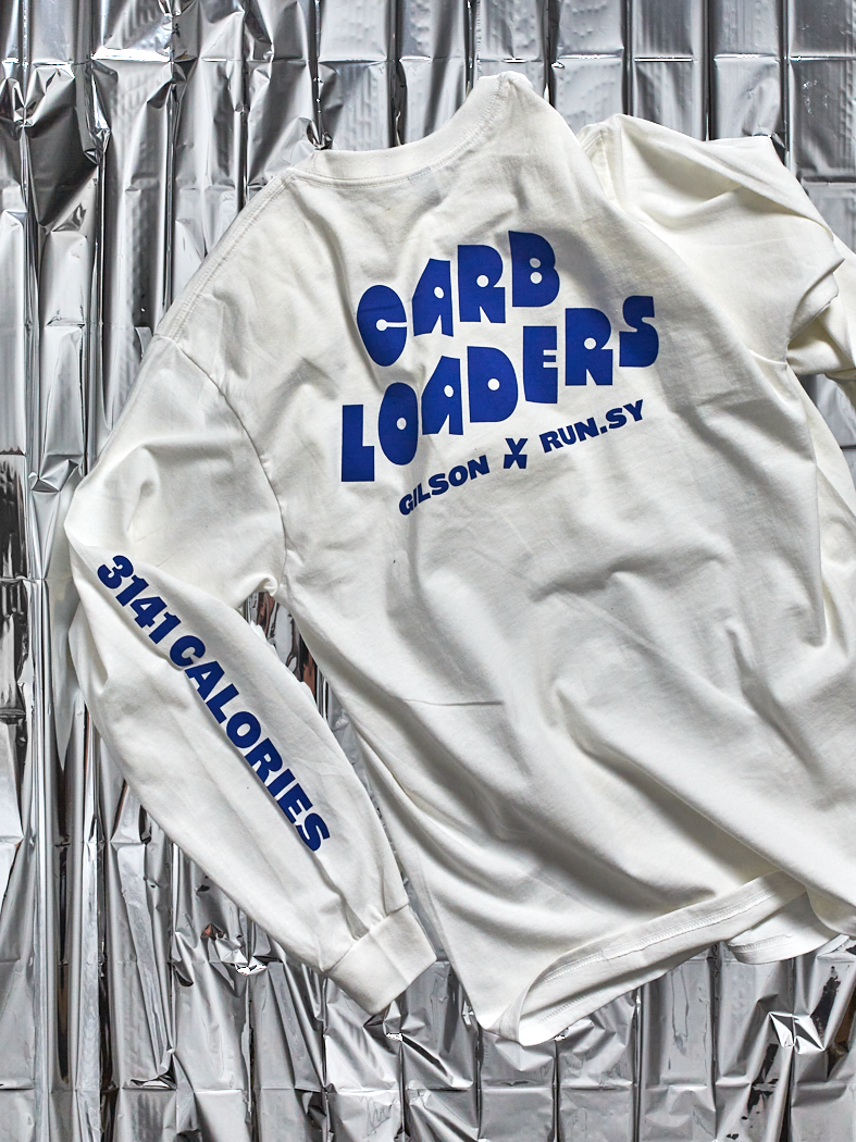 CARB LOADERS LONG SLEEVE // MARINE BLUE // PASTA & COFFEE