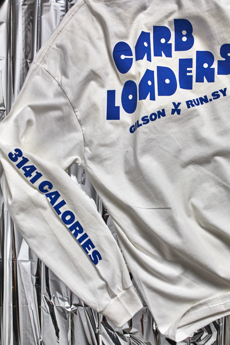 CARB LOADERS LONG SLEEVE // MARINE BLUE // PASTA & COFFEE