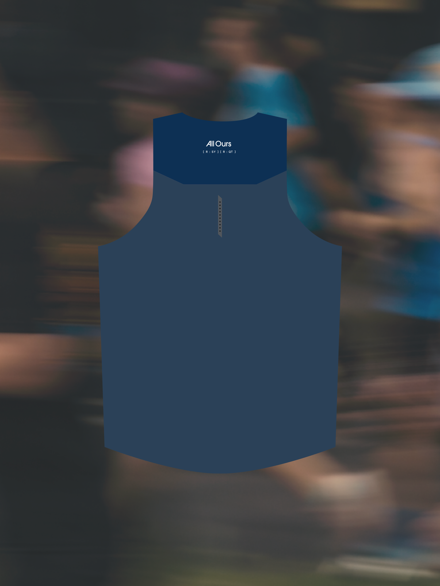 RACE KIT 24 // Men's Singlet Denim