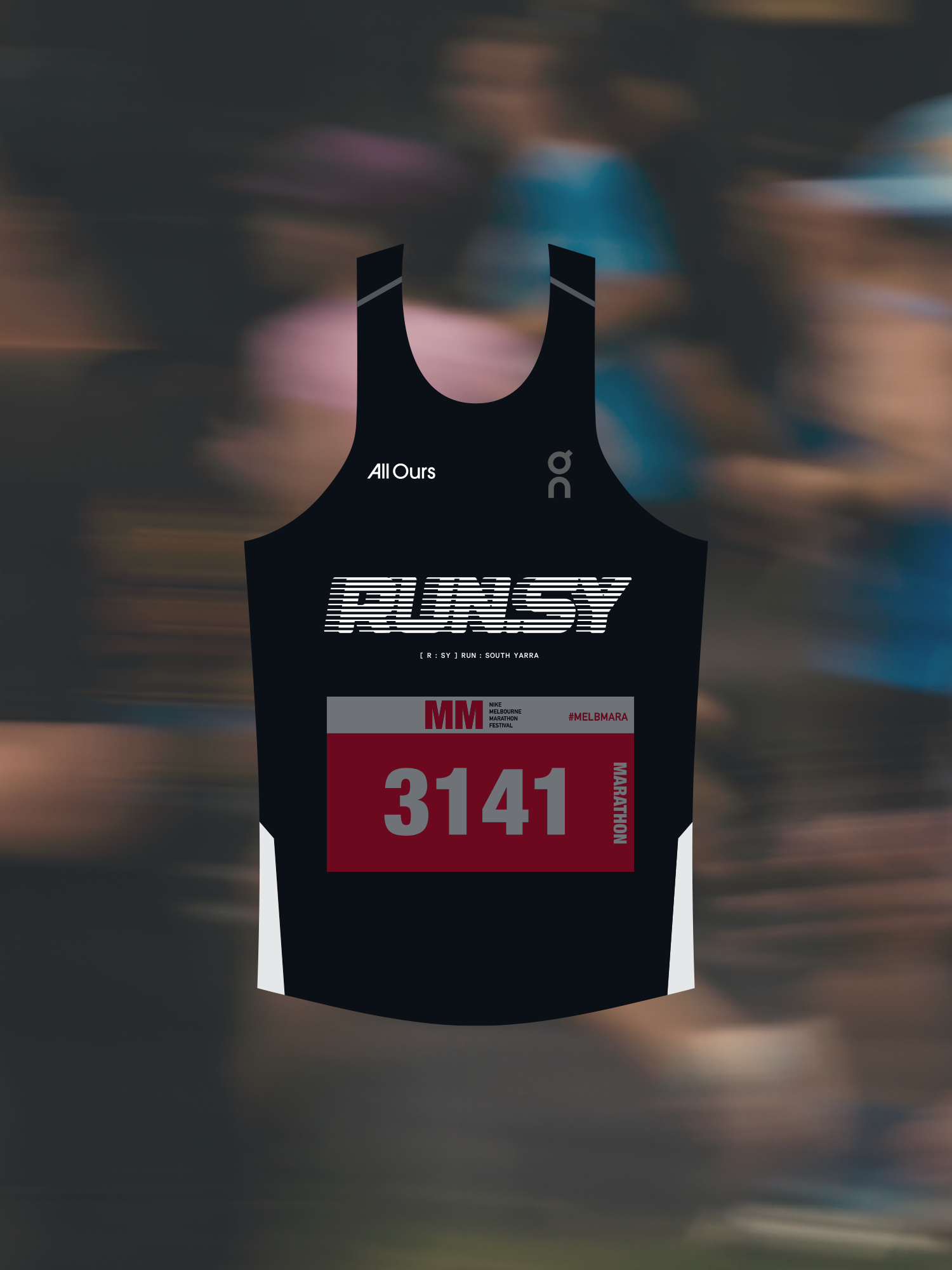 RACE KIT 24 // Women's Singlet Black