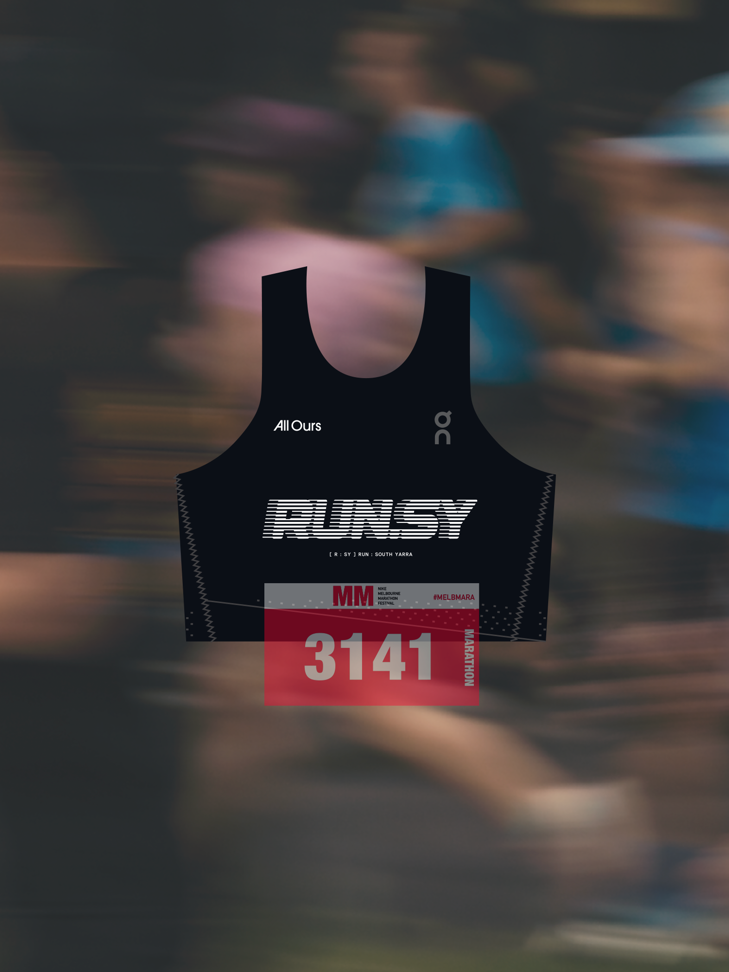 RACE KIT 24 // Women's Crop Black