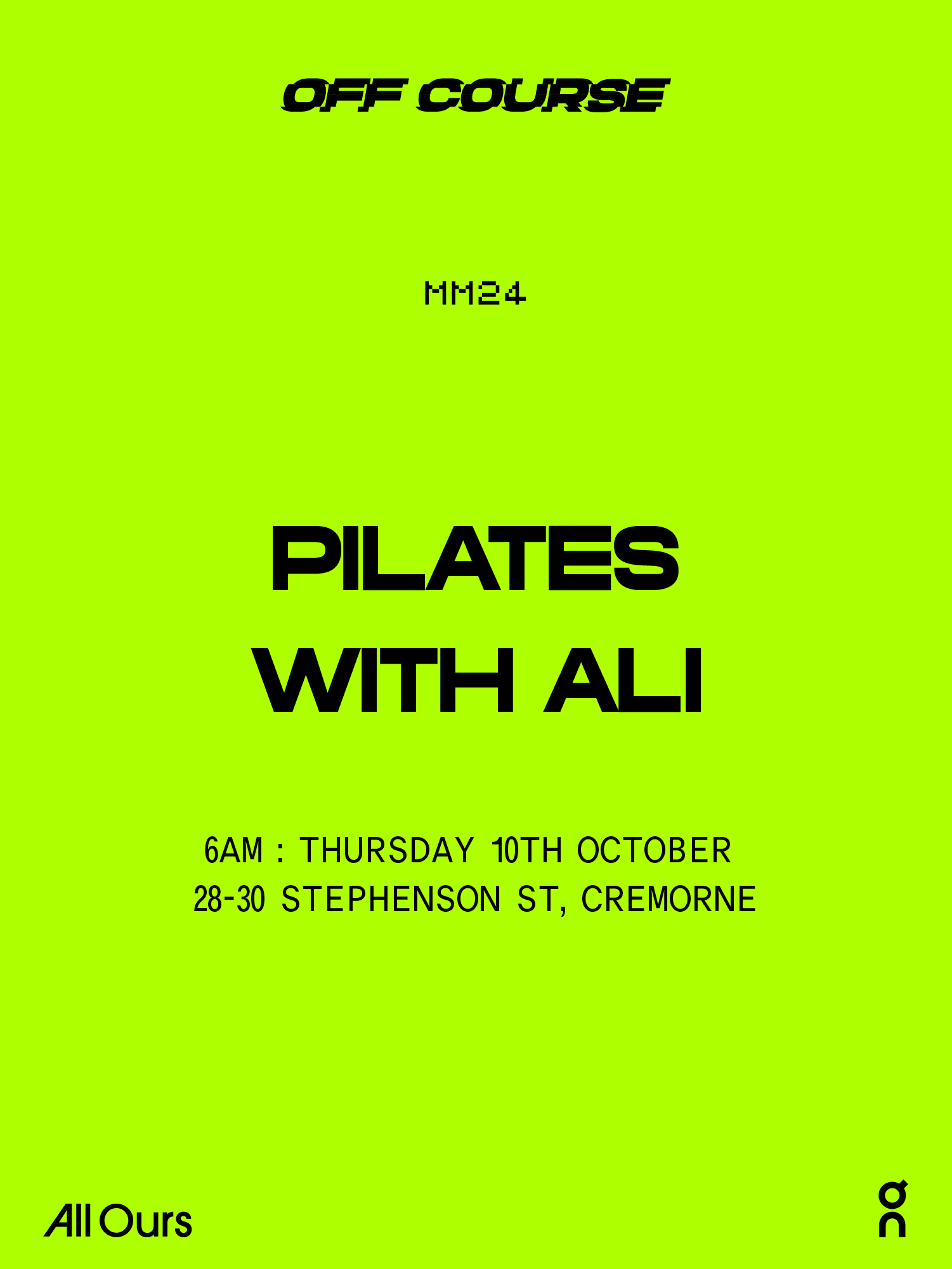 Pilates w/ Ali